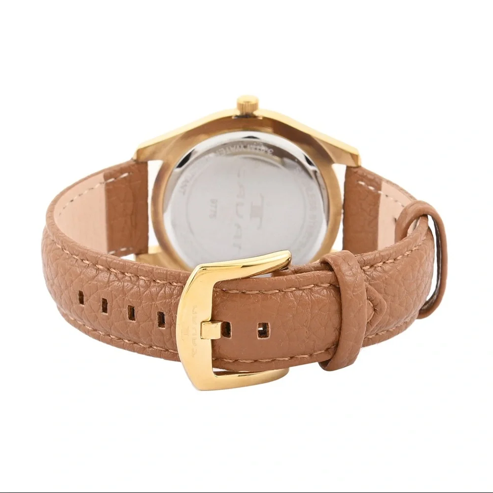 SWAROVSKI Crystal Tan Nautical Watch